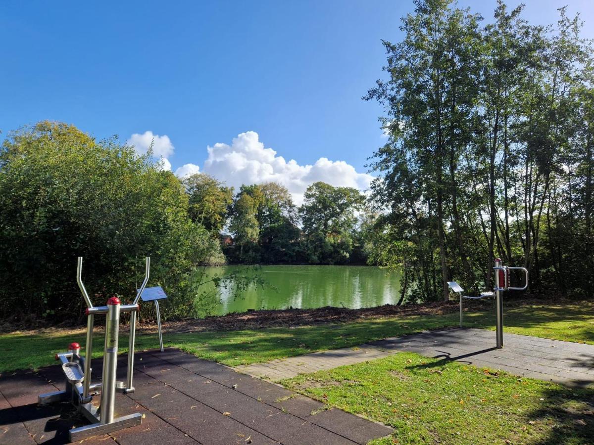 Ferienhaus Nordseeglueck Im Ferienpark Berumbur Esterno foto