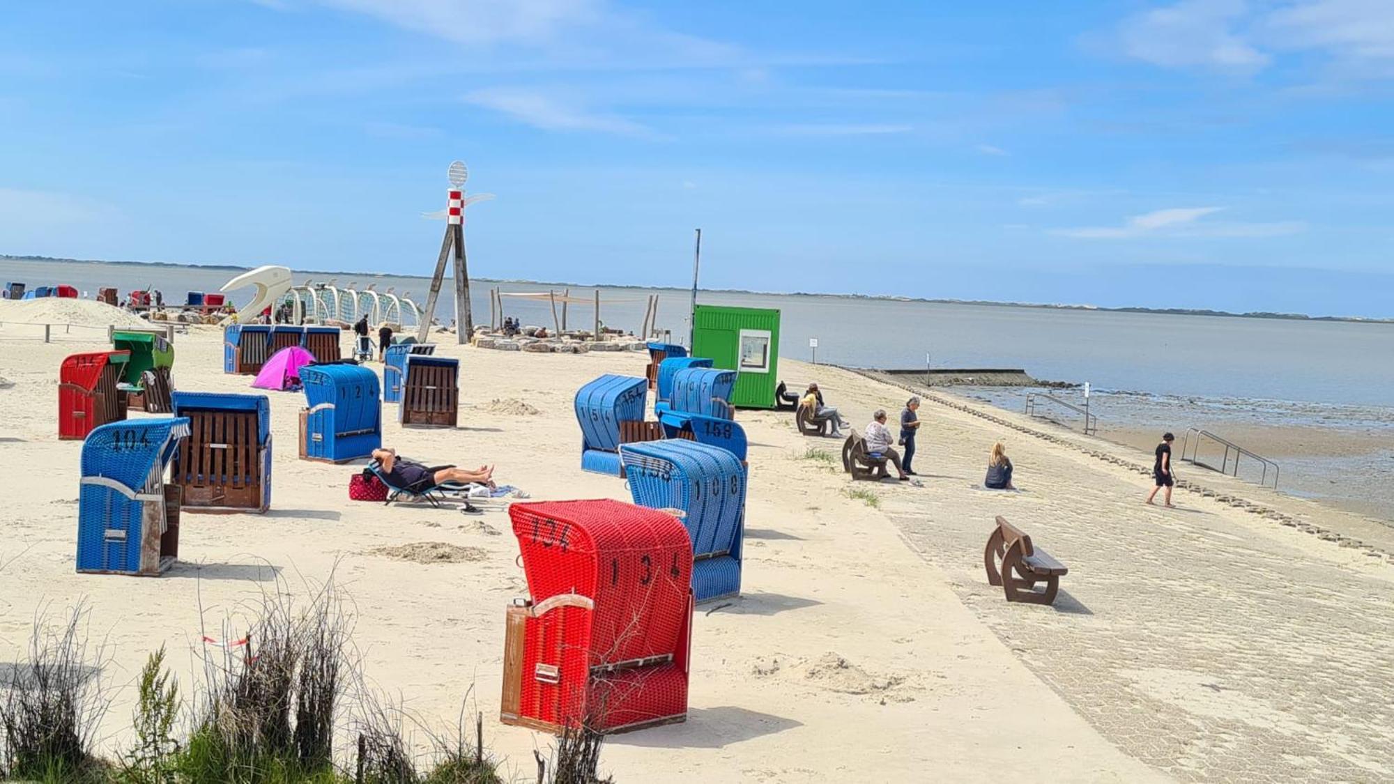 Ferienhaus Nordseeglueck Im Ferienpark Berumbur Esterno foto
